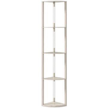 Homestar Podna lampa s policama 41x30x164 cm hrast