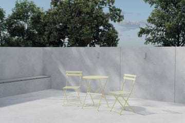 Venture Design AB Set za kavu Stol 60x71 cm Stolica 46x88x42 cm Žuta