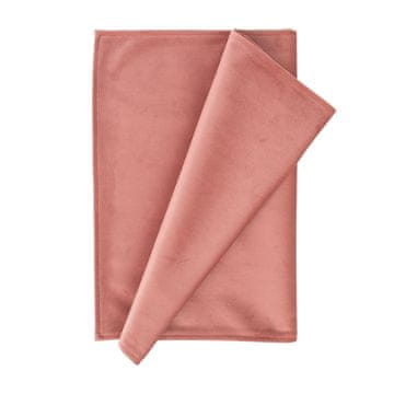 Homestar Podmetač za stol VELVET 2 43x116cm vintage ružičasta