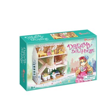 Northix Cubicfun 3D slagalica Kuća za lutke iz snova