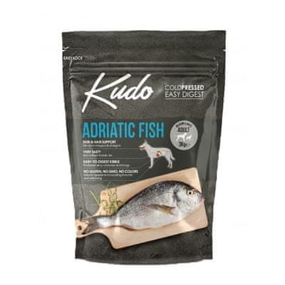  Kudo suha hrana za pse, Maxi Adult, Jadranska riba, 3 kg   
