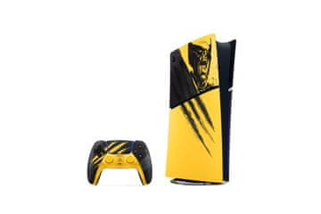 Sony PlayStation 5 Digital Edition E Chassis konzola, Marvel’s Wolverine Battle Yellow Limited Edition