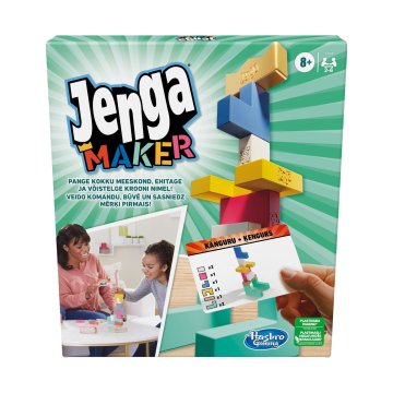 Northix Društvena igra Jenga Maker (na estonskom i latvijskom jeziku)