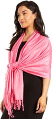 Nikcorp Pashmina šal od bambusove viskoze elegantna mekana univerzalna marama 198x71 cm lagan, otporan na gužvanje sjajna završna obrada za večernje haljine, sako, kaput, hidžab, poklon za rođendan