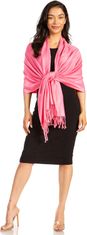 Nikcorp Pashmina šal od bambusove viskoze elegantna mekana univerzalna marama 198x71 cm lagan, otporan na gužvanje sjajna završna obrada za večernje haljine, sako, kaput, hidžab, poklon za rođendan