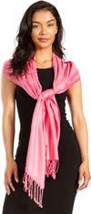 Nikcorp Pashmina šal od bambusove viskoze elegantna mekana univerzalna marama 198x71 cm lagan, otporan na gužvanje sjajna završna obrada za večernje haljine, sako, kaput, hidžab, poklon za rođendan