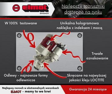 Mo Starter motor s reduktorom tip Magneton kućište Ford New Holland 9142766