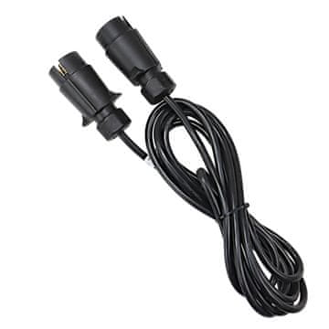 Mo Električni kabel za priključak prikolice 7x0,75 3,5 m dva utikača