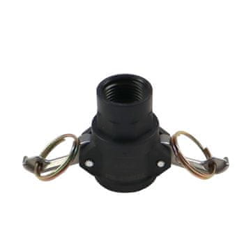Brza spojnica Camlock, nasadni ključ tipa D, polipropilen, PP, 1/2" x 13 mm