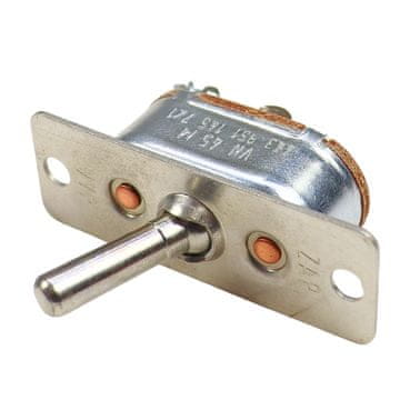 Mo Dvopozicijska sklopka za svjetlo, uklj./isklj., hold, srebrni kontakti, 35A, univerzalna, Premium,