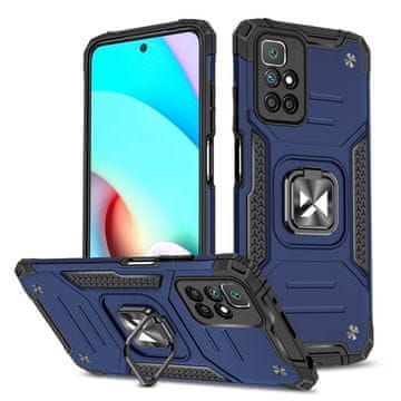 WOZINSKY Ring Armor maska za Xiaomi Redmi 10 plava