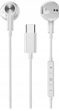 WK Design žičane slušalice za uši (Y12) USB-C