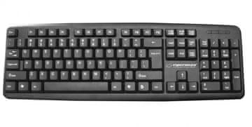 Esperanza AMARILLO EK134 membranska tipkovnica (USB 2.0; (EU); crna)