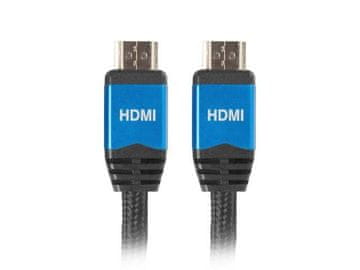 Lanberg Premium CA-HDMI-20CU-0030-BL kabel (HDMI M - HDMI M; 3 m; crni)