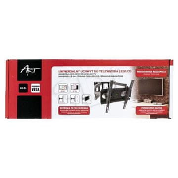 ART AR-51 Zidni nosač za TV (Okretni, za montažu na zid, nagibni - 60; maks. 50 kg)