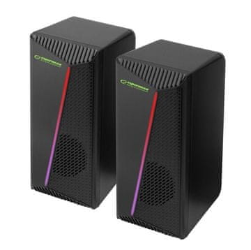 Esperanza ZVUČNICI 2.0 USB LED RAINBOW NORTEC EGS106