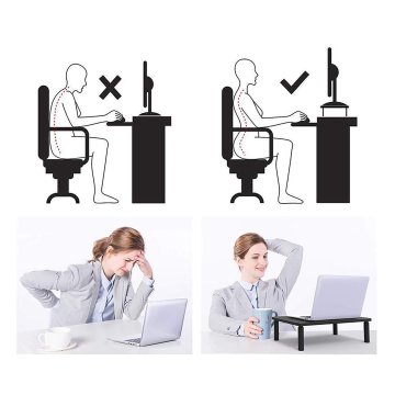 Maclean POSTOLJE ZA MONITOR, PRIJENOSNO RAČUNALO, PISAČ, 13-32" MC-946