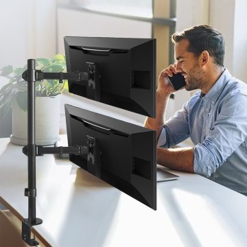 Maclean NOSAČ ZA MONITOR MAX VESA 100X100, 13-27", 9 KG, DUPLO MC-967