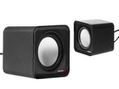AUDIOCORE AC870B set računalnih zvučnika (2.0; crni)
