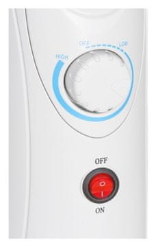 Mesko MS 7804 uljni radijator 7 rebara (700W; 7; bijeli)