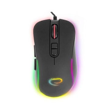 Esperanza ŽIČNI MIŠ 7D ZA GEMERE HESPERIS USB-C EGM303