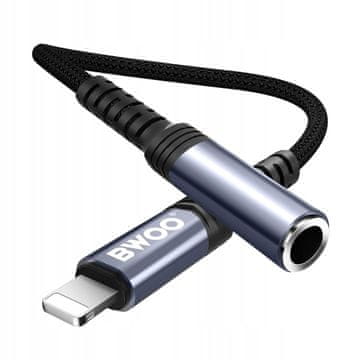BWOO BZ48 adapter za iPhone Lightning na 3,5 mm AUX priključak za slušalice