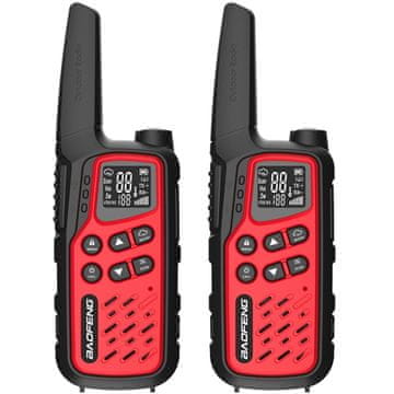 Baofeng BF-T25E voki-toki crveni, 2 komada