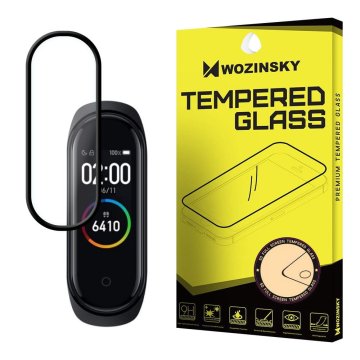 WOZINSKY FG folija s crnim okvirom Xiaomi Mi Band 5