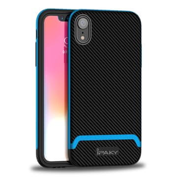 iPaky Bumblebee maskica za iPhone XR s plavim okvirom