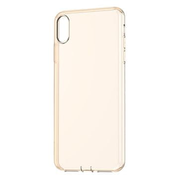 BASEUS Simplicity gel maskica za iPhone XR zlatna