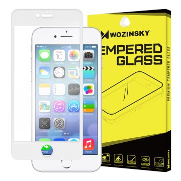 WOZINSKY 9H kaljeno staklo za iPhone 7 bijelo