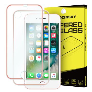 WOZINSKY kaljeno staklo + stražnja maska za iPhone SE 2022 / SE 2020 / 7 / 8 roza