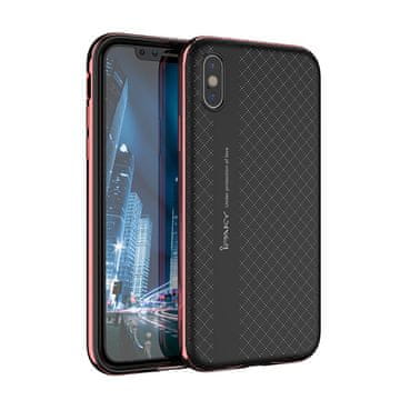 iPaky Bumblebee maskica za iPhone X s ružičastim okvirom