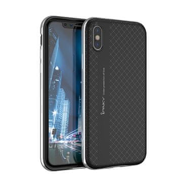 iPaky Bumblebee maskica za iPhone X sa srebrnim okvirom
