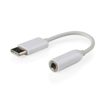 Gembird Kabel Jack USB-C 3.5mm Stereo Bijeli