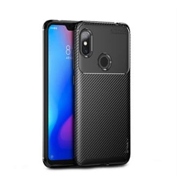 iPaky karbonska futrola za Xiaomi Note 6 Pro, crna