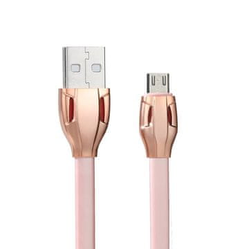 REMAX RC-035m ravni USB/mikro kabel 1m roze boje