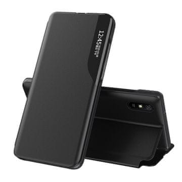 HURTEL Eko kožna futrola View za Poco M3 Redmi 9T crna