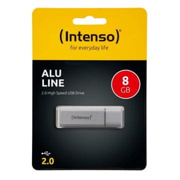 Intenso USB 2.0 Flash Drive 8 GB srebrni 3521462 Alu Line aluminijski USB USB stick