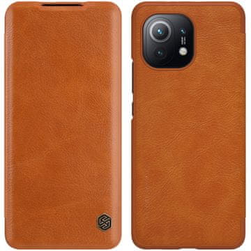 Nillkin QIN kožna futrola za Xiaomi Mi 11 smeđa