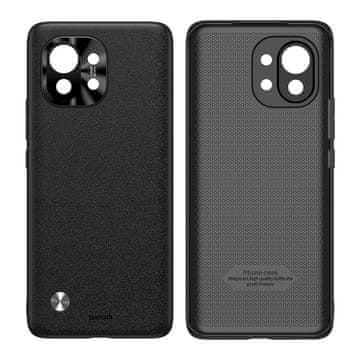 BASEUS Alloy kožna maskica za Xiaomi Mi 11 WIXM11-01 crna