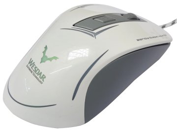 Wesdar X4 M555043 Žičani miš Bijeli