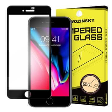 WOZINSKY kaljeno staklo PRO+ za iPhone 8 Plus 7 Plus crno