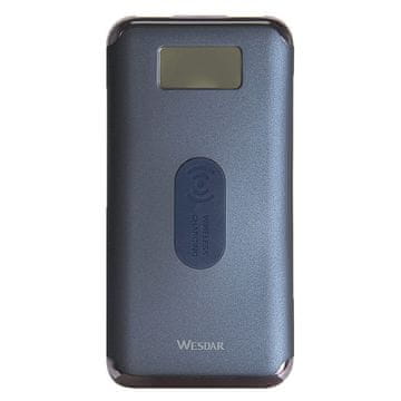 Wesdar WS2 Powerbank QI 10000mAh M555027 Plava induktivna baterija