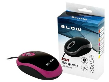 Blow Mp-20 84-014# miš (optički; 1000 DPI; ružičasti) (f)