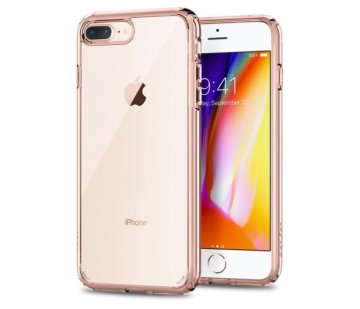 Spigen Ultra Hybrid 2 maskica za iPhone 7 / 8 Plus, ružičasta, kristalno ružičasta