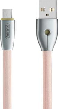 REMAX RC-043m Knight micro USB kabel 1m srebrni