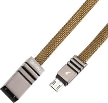 REMAX Weave RC-081m pleteni mikro USB kabel zelene boje