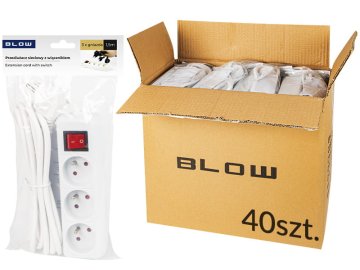 Blow Produžni kabel za napajanje PR-370WSP 1,5 m 3x1,5 98-031