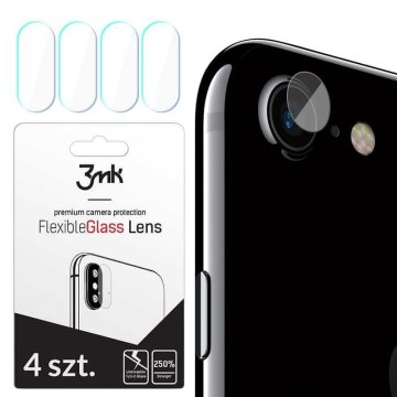 3MK FG objektiv za kameru 4x za iPhone 7 / 8 / SE 2020 / SE 2022